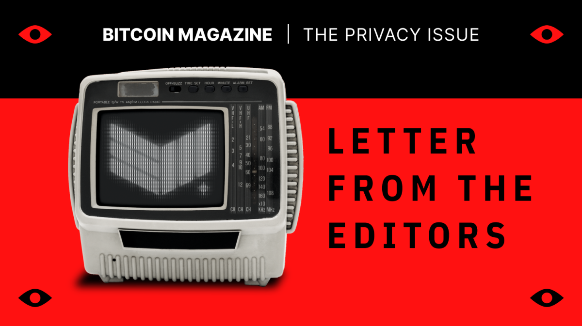 The Privacy Issue: Letter From the Editors