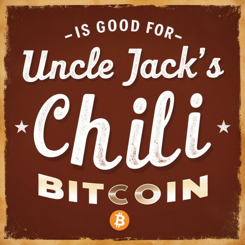 Uncle Jack’s Chili is Good for Bitcoin